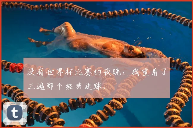 没有世界杯比赛的夜晚,我重看了三遍那个经典进球。